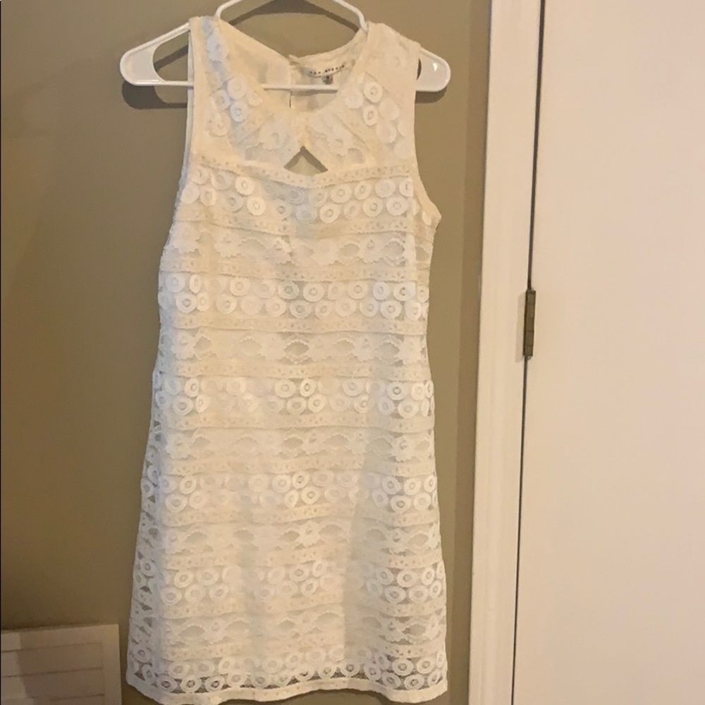 White dress